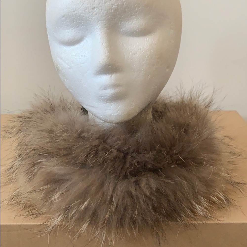 COATWORKS International-Natural Raccoon Fur Collar
